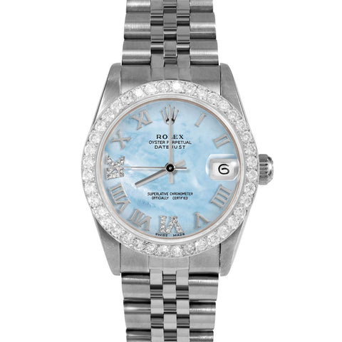 Rolex Datejust 31mm | 68274-LBMOP-RDR69-2CT-JBL