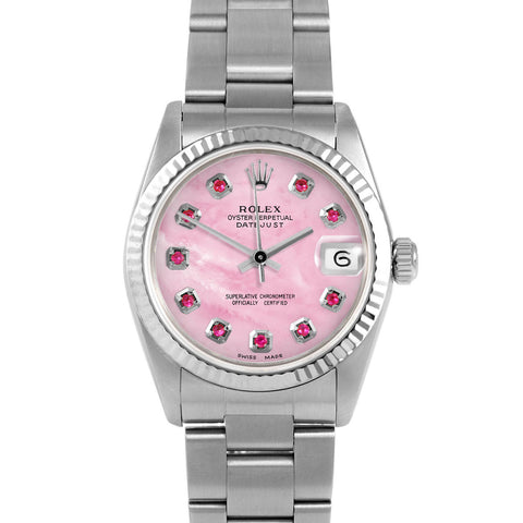 Rolex Datejust 31mm | 68274-PMOP-RBY-AM-FLT-OYS