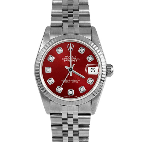 Rolex Datejust 31mm | 68274-RED-DIA-AM-FLT-JBL