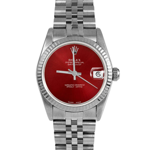 Rolex Datejust 31mm | 68274-RED-NOHM-FLT-JBL