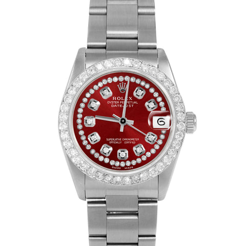 Rolex Datejust 31mm | 68274-RED-STRD-2CT-OYS