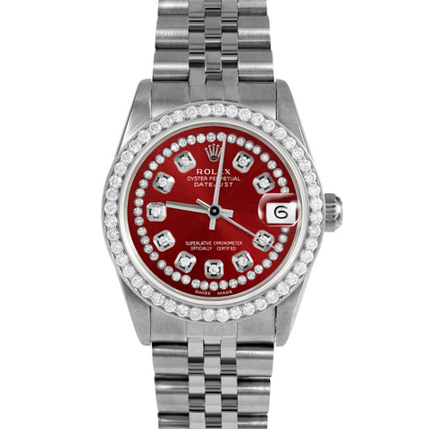 Rolex Datejust 31mm | 68274-RED-STRD-BDS-JBL