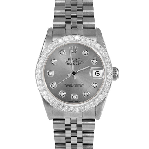 Rolex Datejust 31mm | 68274-SLT-DIA-AM-2CT-JBL