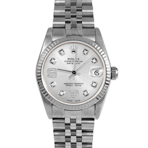 Rolex Datejust 31mm | 68274-SLV-8DA69-FLT-JBL