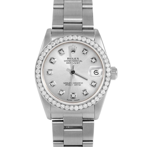Rolex Datejust 31mm | 68274-SLV-DIA-AM-BDS-OYS