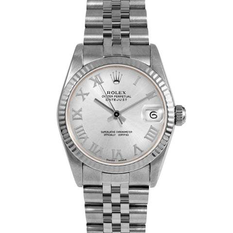 Rolex Datejust 31mm | 68274-SLV-ROM-FLT-JBL