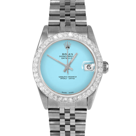 Rolex Datejust 31mm | 68274-TRQ-NOHM-2CT-JBL