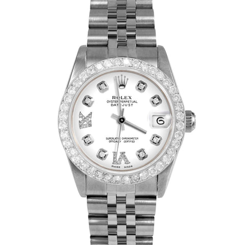 Rolex Datejust 31mm | 68274-WHT-8DR69-2CT-JBL