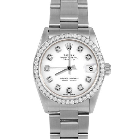 Rolex Datejust 31mm | 68274-WHT-DIA-AM-BDS-OYS