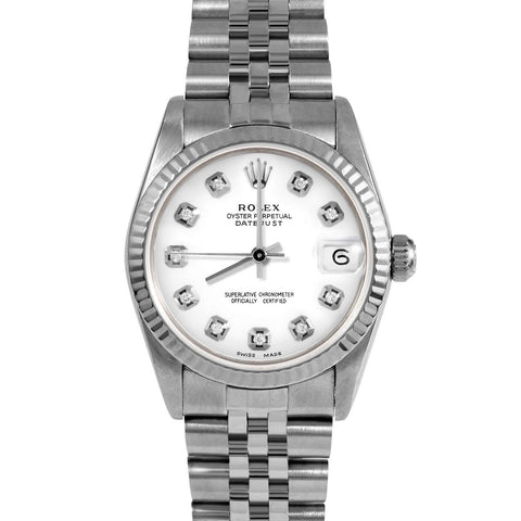 Rolex Datejust 31mm | 68274-WHT-DIA-AM-FLT-JBL