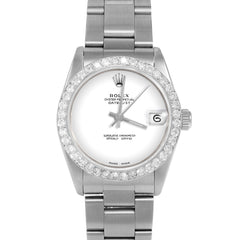 Rolex Datejust 31mm | 68274-WHT-NOHM-2CT-OYS