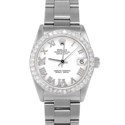 Rolex Datejust 31mm | 68274-WHT-RDR69-2CT-OYS