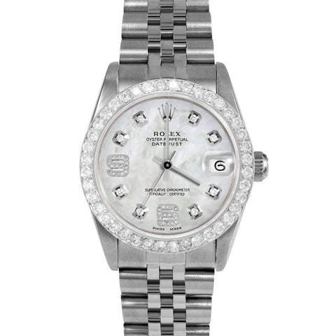 Rolex Datejust 31mm | 68274-WMOP-8DA69-2CT-JBL