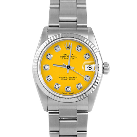 Rolex Datejust 31mm | 68274-YLW-DIA-AM-FLT-OYS