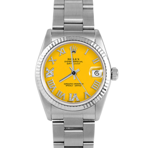 Rolex Datejust 31mm | 68274-YLW-RDR69-FLT-OYS