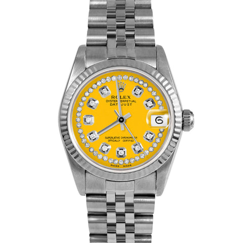 Rolex Datejust 31mm | 68274-YLW-STRD-FLT-JBL