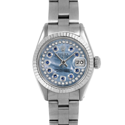Rolex Datejust 26mm | 6917-SS-BLMOP-STRS-FLT-OYS