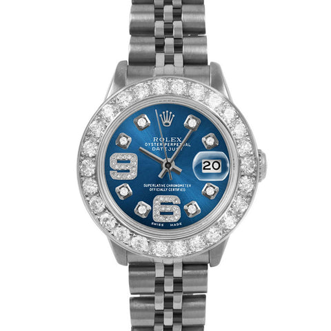 Rolex Datejust 26mm | 6917-SS-BLU-8DA69-2CT-JBL