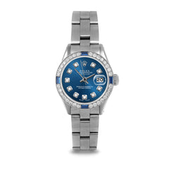Rolex Datejust 26mm | 6917-SS-BLU-DIA-AM-4SPH-OYS