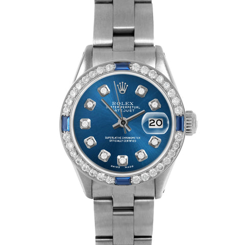 Rolex Datejust 26mm | 6917-SS-BLU-DIA-AM-4SPH-OYS