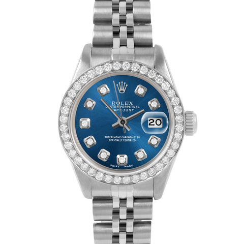 Rolex Datejust 26mm | 6917-SS-BLU-DIA-AM-BDS-JBL