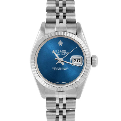 Rolex Datejust 26mm | 6917-SS-BLU-NOHM-FLT-JBL