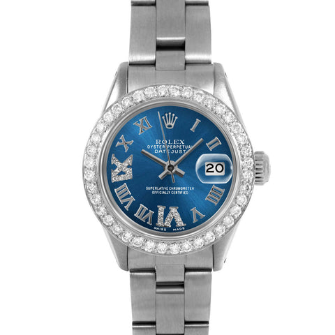 Rolex Datejust 26mm | 6917-SS-BLU-RDR69-BDS-OYS