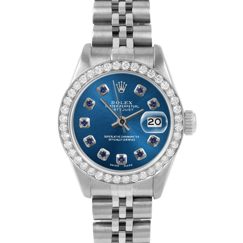 Rolex Datejust 26mm | 6917-SS-BLU-SPH-AM-BDS-JBL