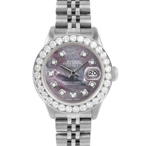 Rolex Datejust 26mm | 6917-SS-BMOP-DIA-AM-2CT-JBL