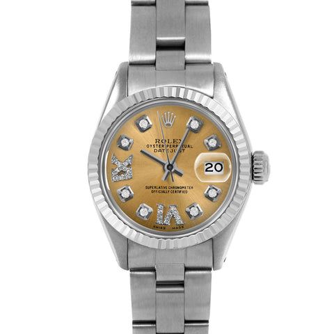 Rolex Datejust 26mm | 6917-SS-CHM-8DR69-FLT-OYS