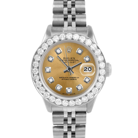 Rolex Datejust 26mm | 6917-SS-CHM-DIA-AM-2CT-JBL