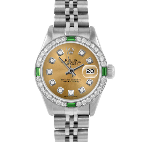 Rolex Datejust 26mm | 6917-SS-CHM-DIA-AM-4EMD-JBL