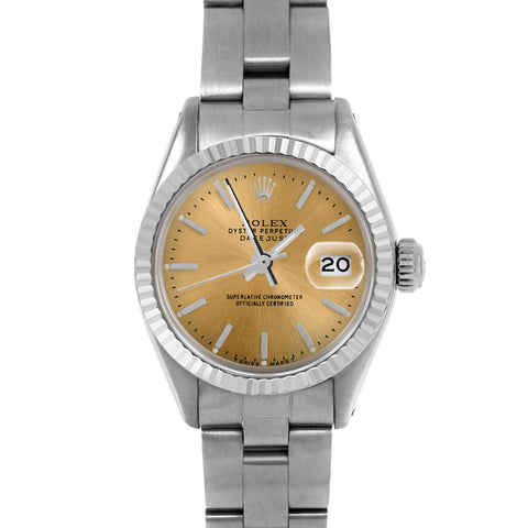 Rolex Datejust 26mm | 6917-SS-CHM-STK-FLT-OYS