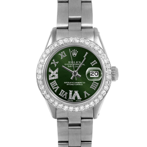 Rolex Datejust 26mm | 6917-SS-GRN-RDR69-BDS-OYS