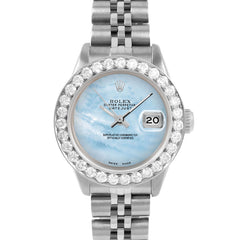 Rolex Datejust 26mm | 6917-SS-LBMOP-NOHM-2CT-JBL