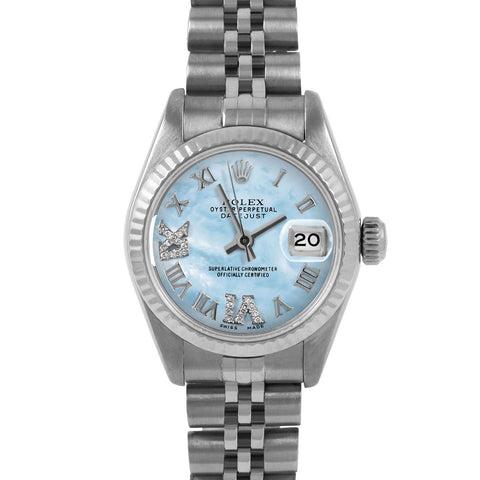 Rolex Datejust 26mm | 6917-SS-LBMOP-RDR69-FLT-JBL