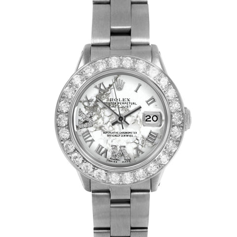 Rolex Datejust 26mm | 6917-SS-MRB-RDR69-2CT-OYS