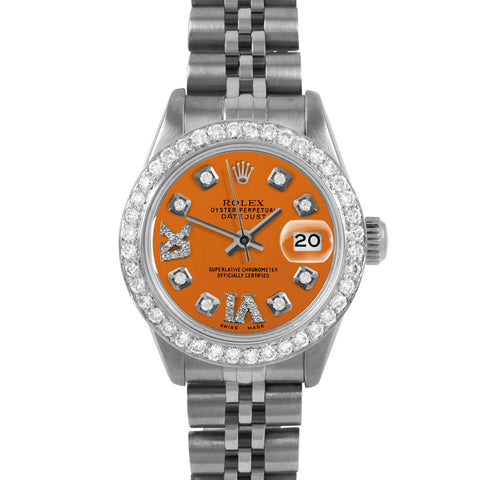 Rolex Datejust 26mm | 6917-SS-ORN-8DR69-2CT-JBL