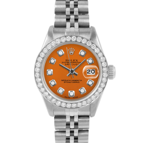 Rolex Datejust 26mm | 6917-SS-ORN-DIA-AM-BDS-JBL