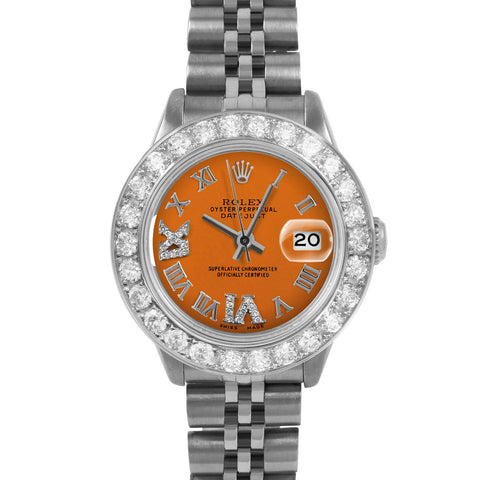 Rolex Datejust 26mm | 6917-SS-ORN-RDR69-2CT-JBL