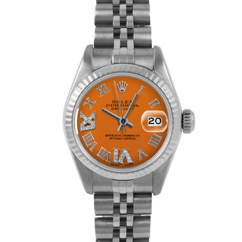 Rolex Datejust 26mm | 6917-SS-ORN-RDR69-FLT-JBL