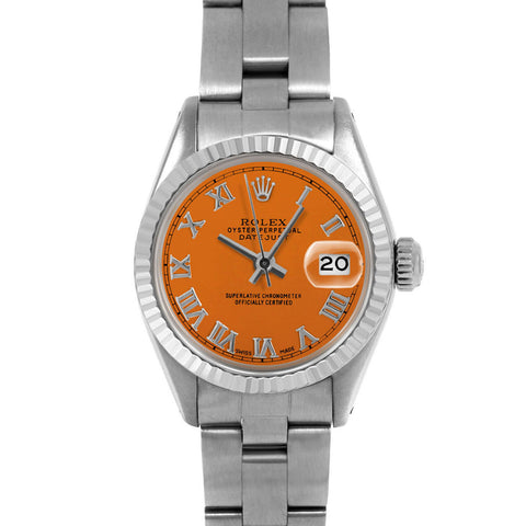 Rolex Datejust 26mm | 6917-SS-ORN-ROM-FLT-OYS