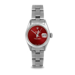 Rolex Datejust 26mm | 6917-SS-RED-NOHM-FLT-OYS
