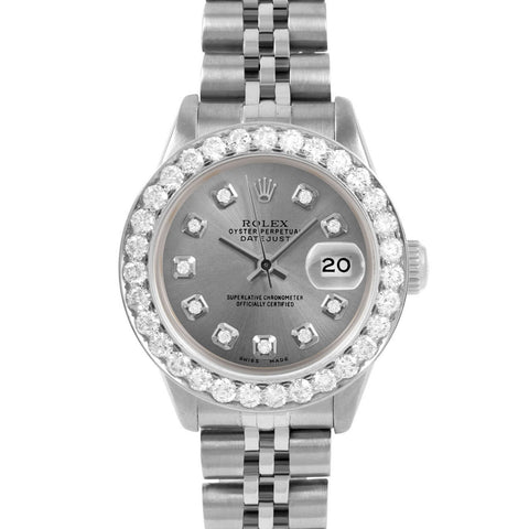 Rolex Datejust 26mm | 6917-SS-SLT-DIA-AM-2CT-JBL