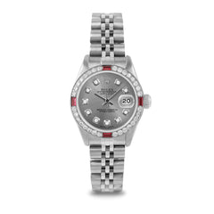 Rolex Datejust 26mm | 6917-SS-SLT-DIA-AM-4RBY-JBL