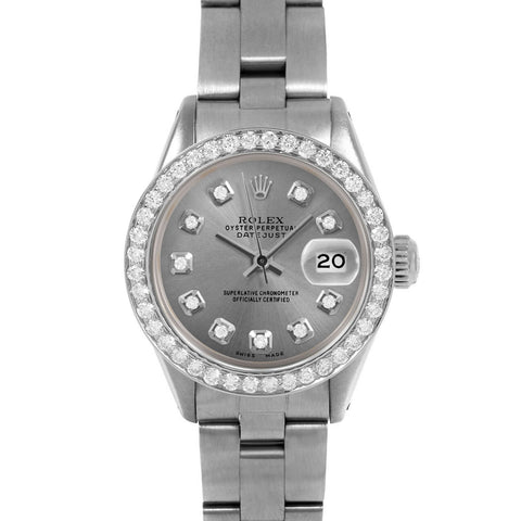 Rolex Datejust 26mm | 6917-SS-SLT-DIA-AM-BDS-OYS