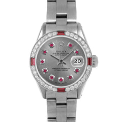 Rolex Datejust 26mm | 6917-SS-SLT-RBY-AM-4RBY-OYS