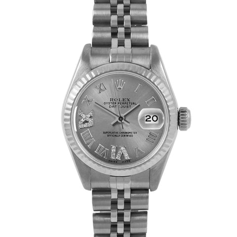 Rolex Datejust 26mm | 6917-SS-SLT-RDR69-FLT-JBL