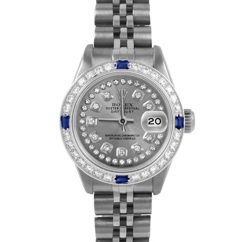 Rolex Datejust 26mm | 6917-SS-SLT-STRD-4SPH-JBL