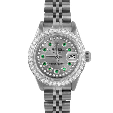 Rolex Datejust 26mm | 6917-SS-SLT-STRE-BDS-JBL